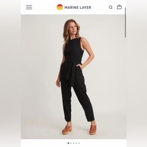 Marine Layer Women's charco color Jumpsuit